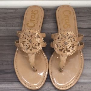 Circus by Sam Edelman Canyon Nude Sandals sz 7